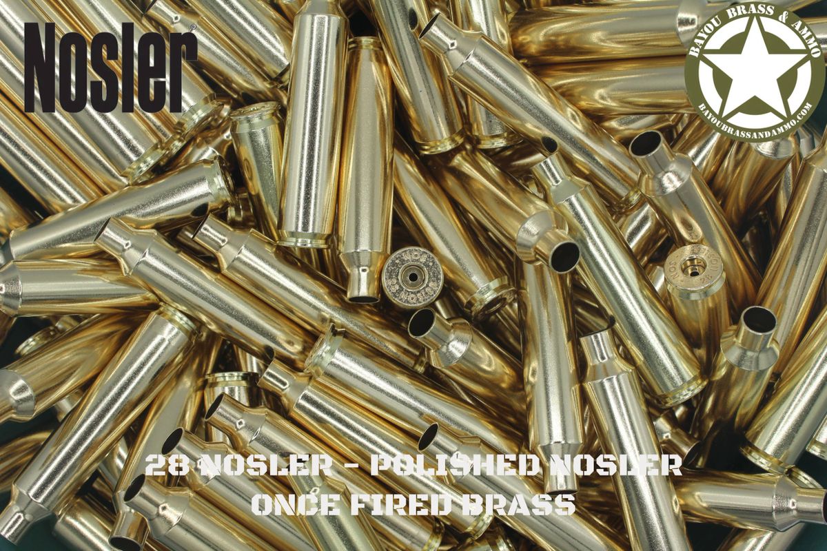 28 NOSLER Brass